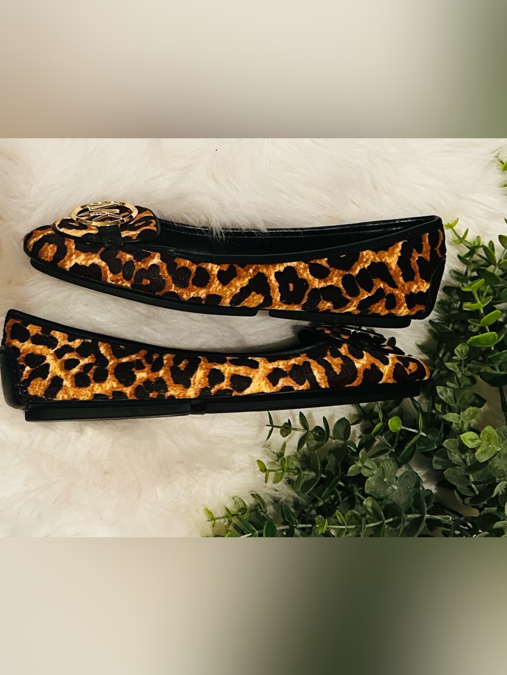 ✨ Michael Kors Leopard Print Flats — Size 7 ✨ - Picture 6 of 9